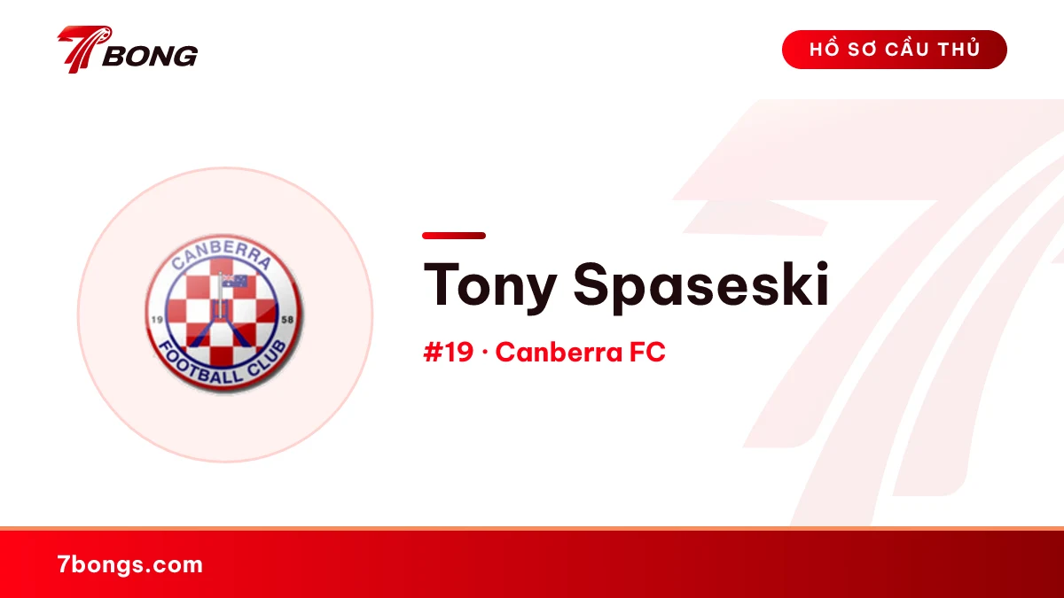 Tony Spaseski — Canberra FC