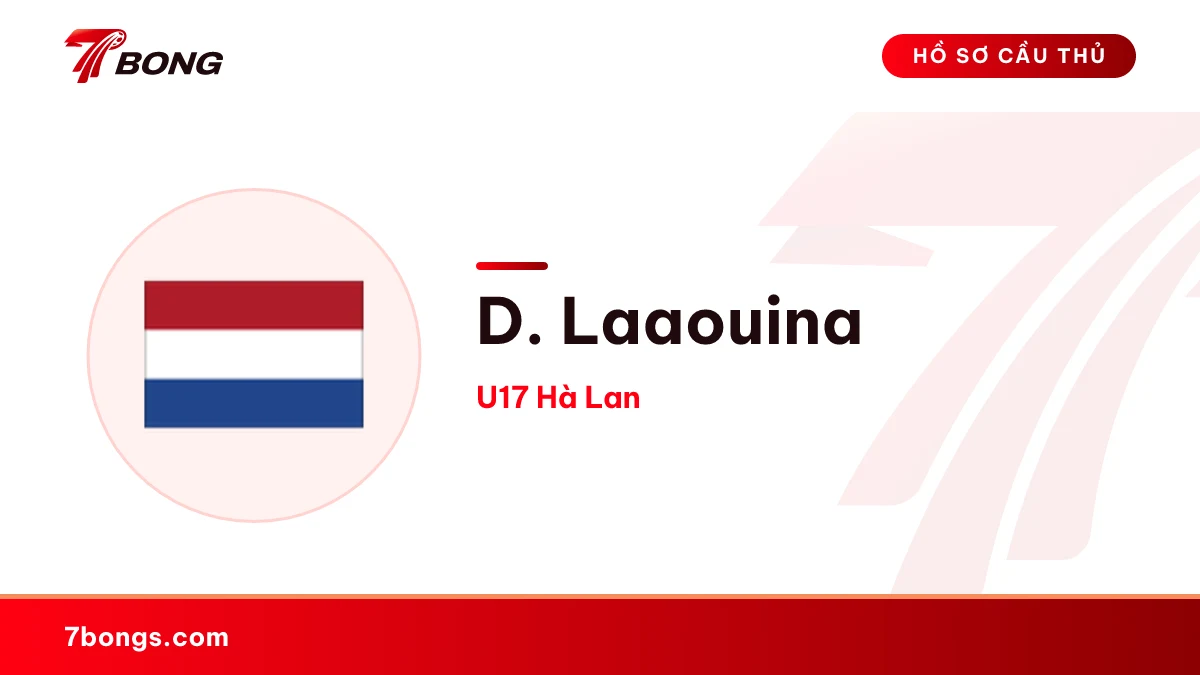 D. Laaouina — U17 Hà Lan