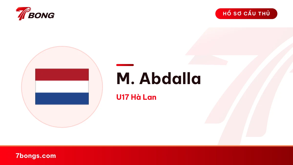 M. Abdalla — U17 Hà Lan