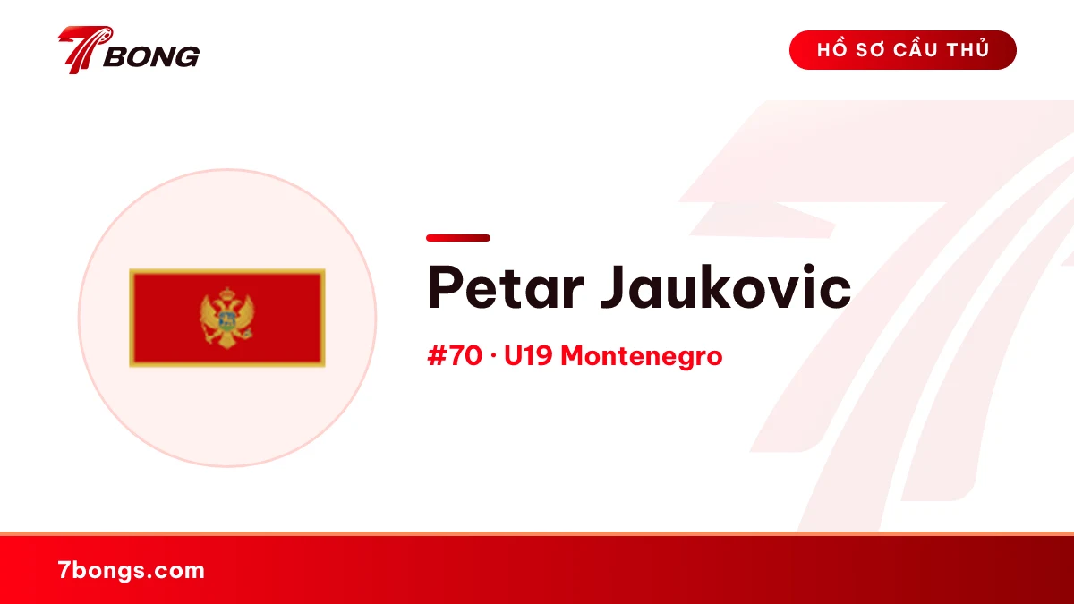 Petar Jaukovic — U19 Montenegro