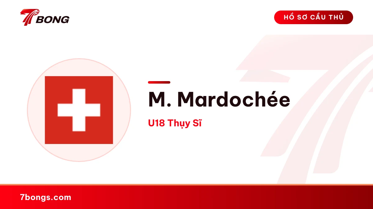 M. Mardochée — U18 Thụy Sĩ