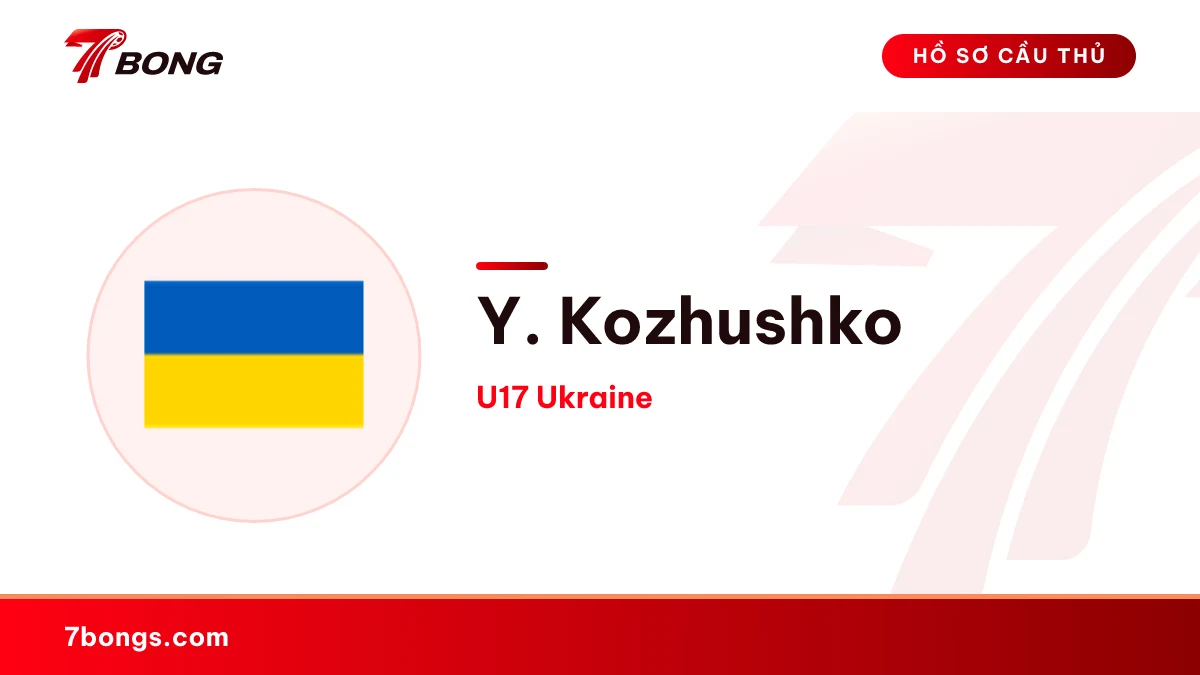 Y. Kozhushko — U17 Ukraine