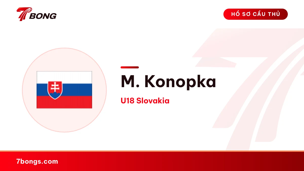 M. Konopka — U18 Slovakia