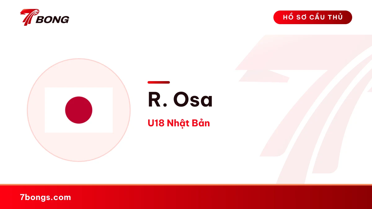 R. Osa — U18 Nhật Bản