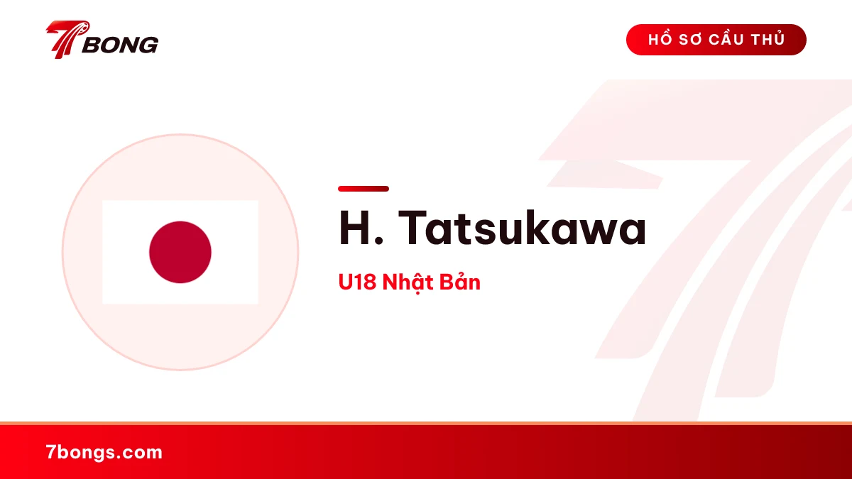 H. Tatsukawa — U18 Nhật Bản
