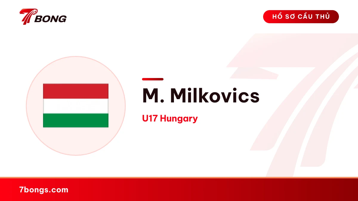 M. Milkovics — U17 Hungary