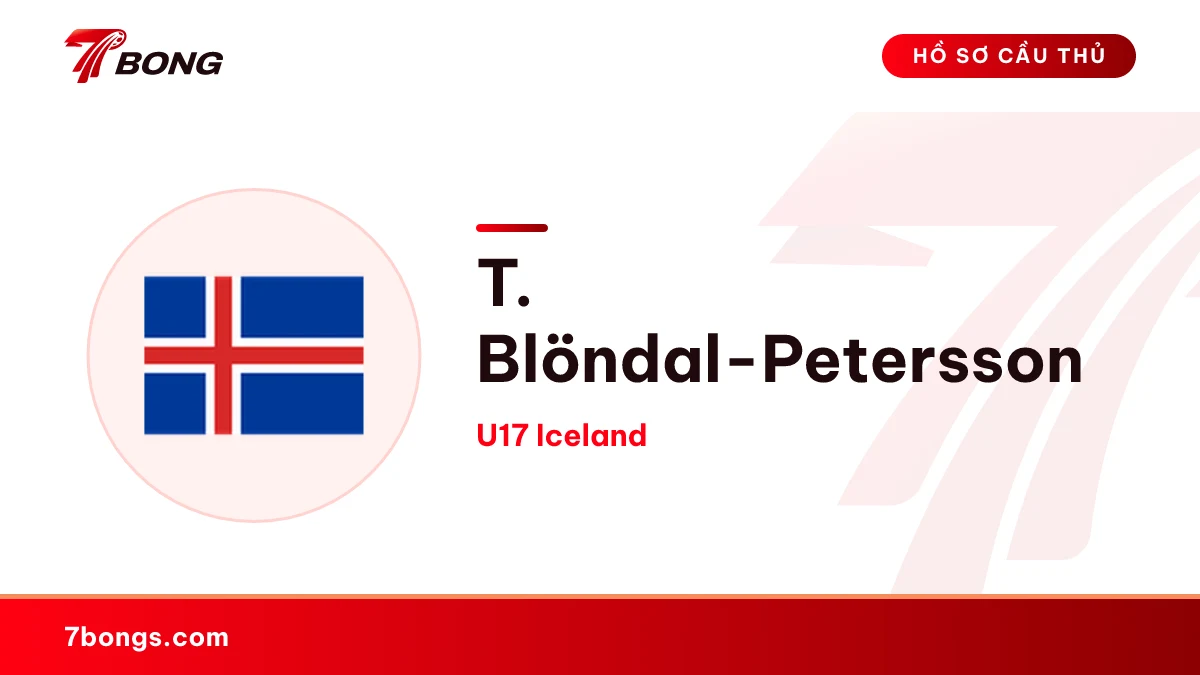 T. Blöndal-Petersson — U17 Iceland