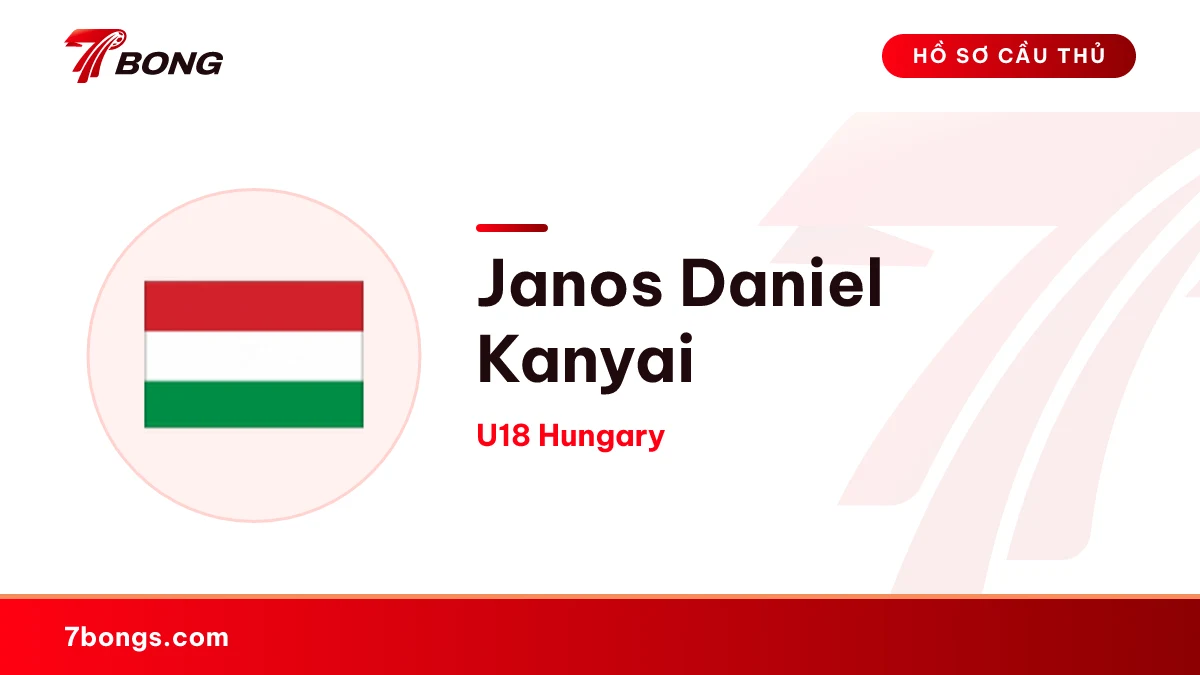Janos Daniel Kanyai — U18 Hungary
