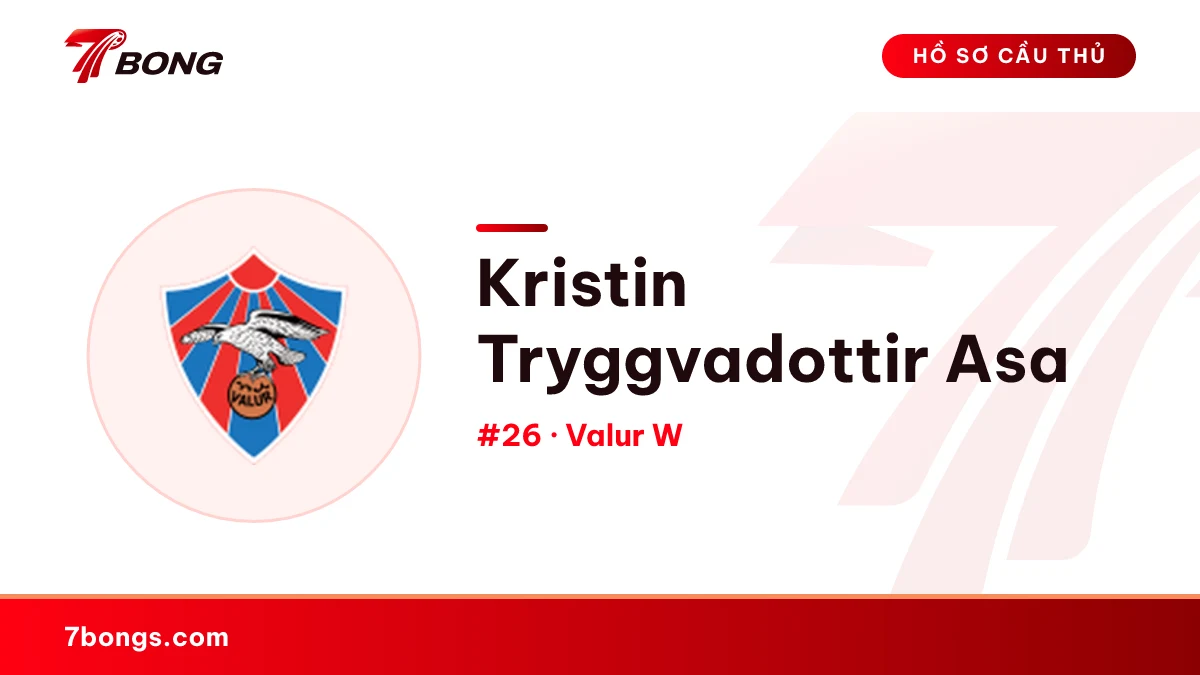 Kristin Tryggvadottir Asa — Valur W