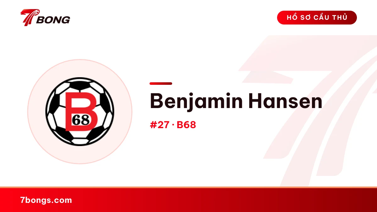 Benjamin Hansen — B68
