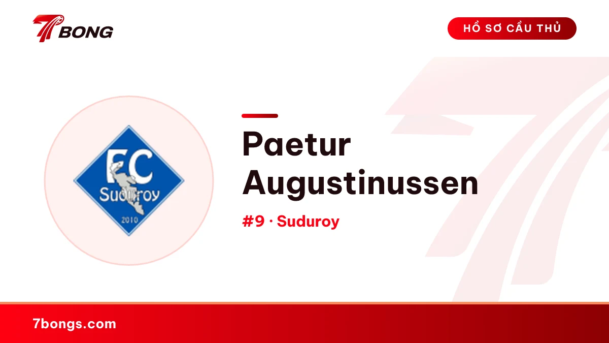 Paetur Augustinussen — Suduroy