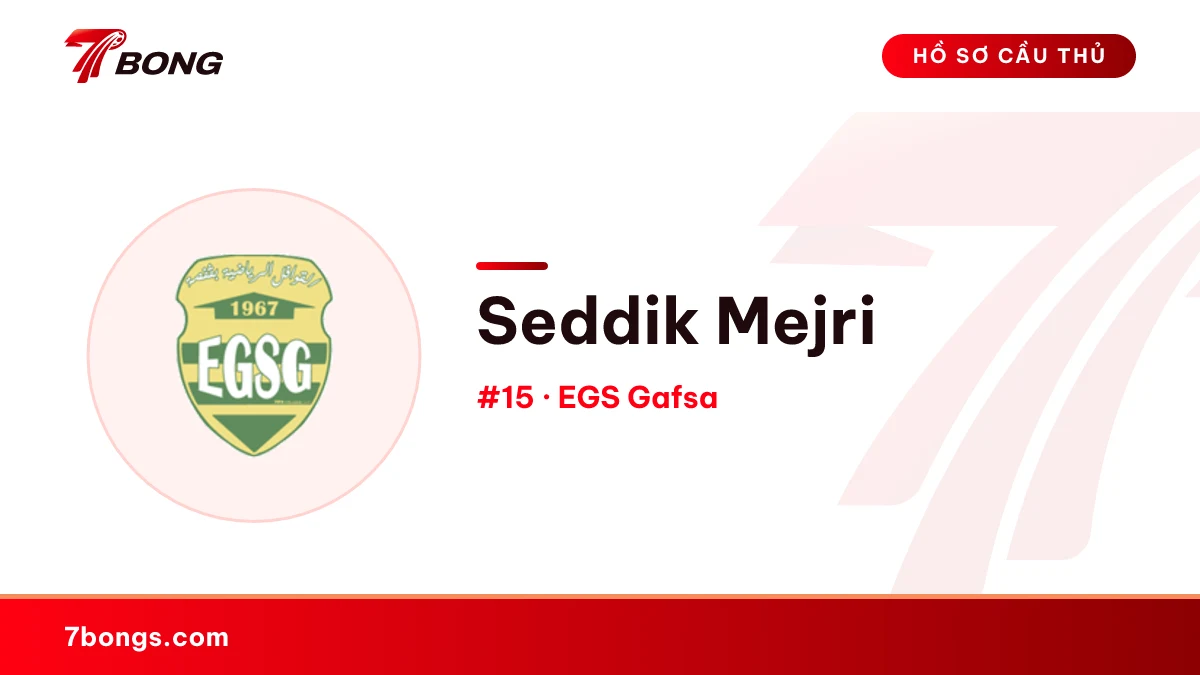 Seddik Mejri — EGS Gafsa