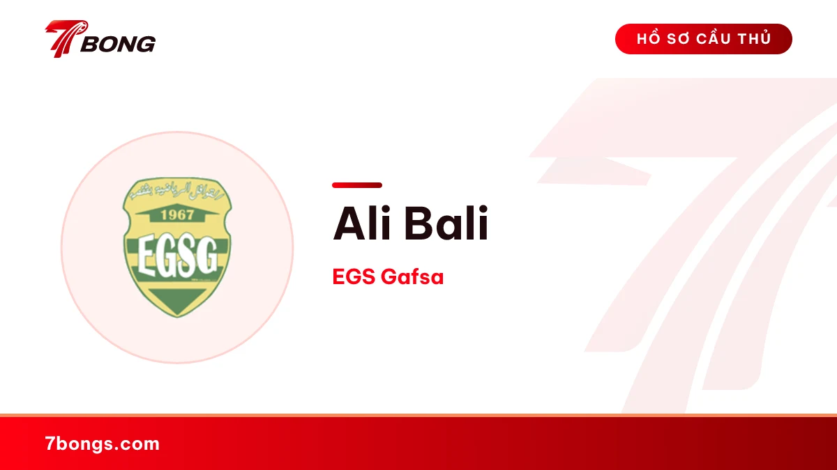 Ali Bali — EGS Gafsa