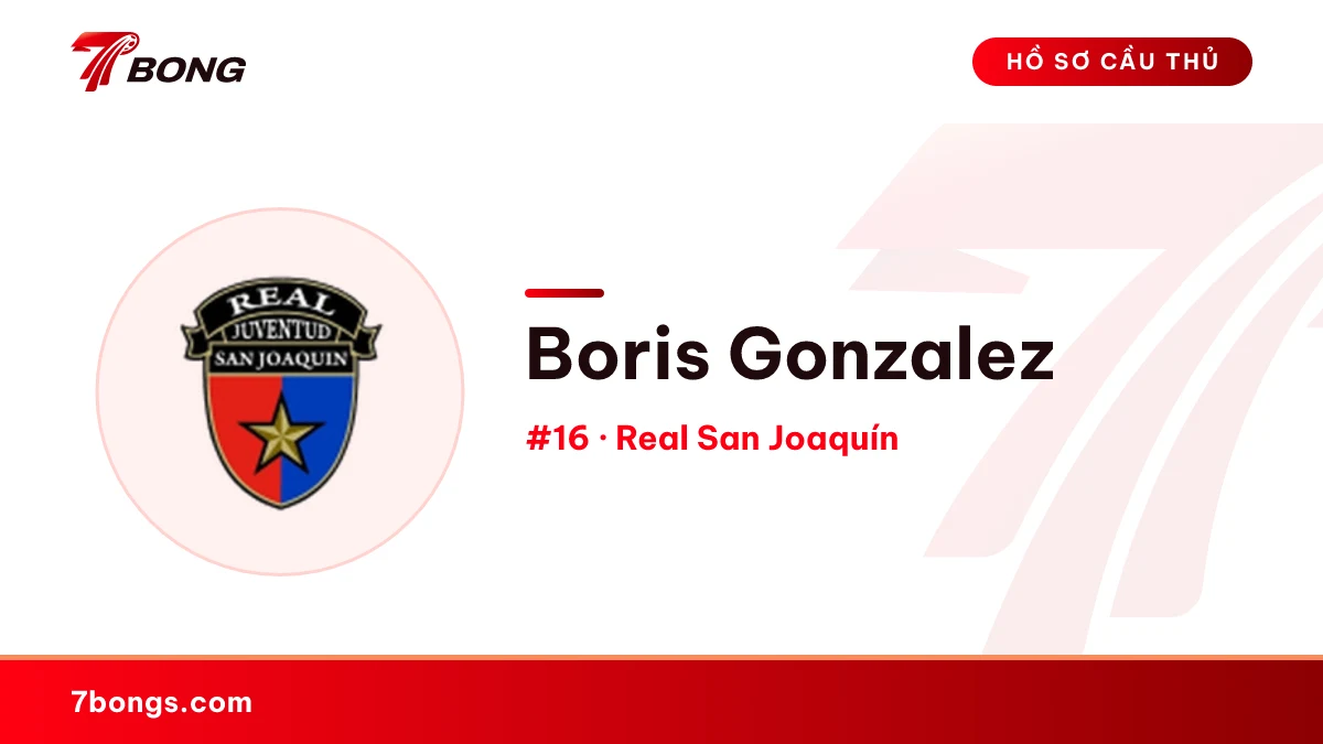 Boris Gonzalez — Real San Joaquín