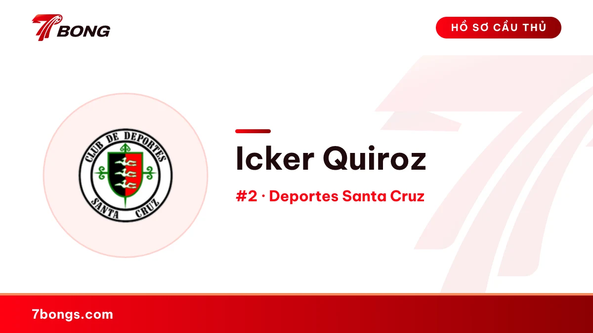 Icker Quiroz — Deportes Santa Cruz