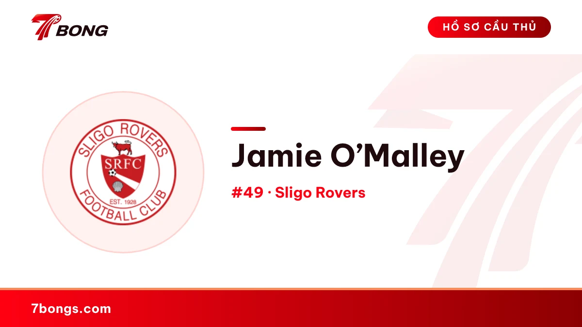 Jamie O’Malley — Sligo Rovers