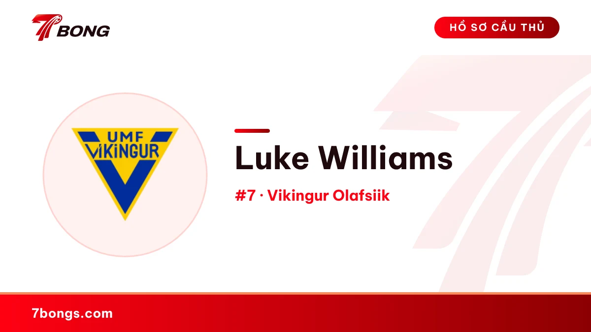 Luke Williams — Vikingur Olafsiik