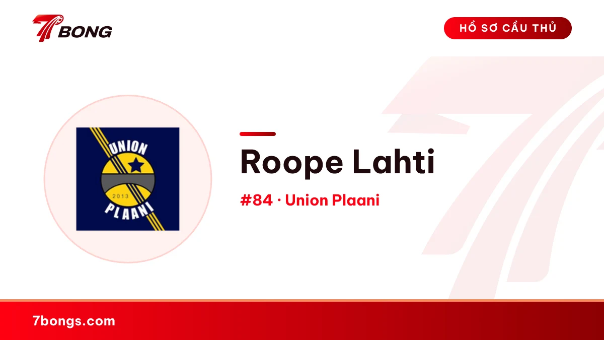 Roope Lahti — Union Plaani