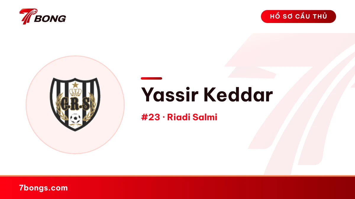 Yassir Keddar — Riadi Salmi