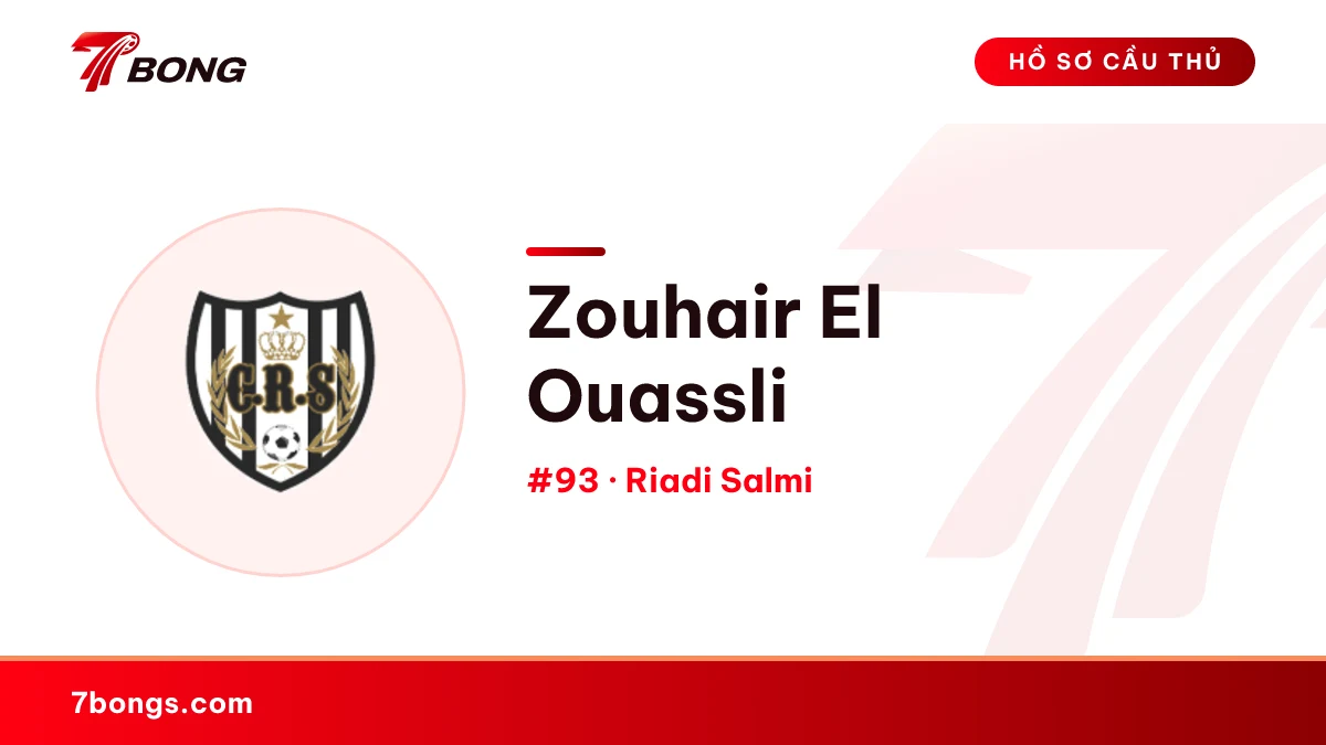 Zouhair El Ouassli — Riadi Salmi