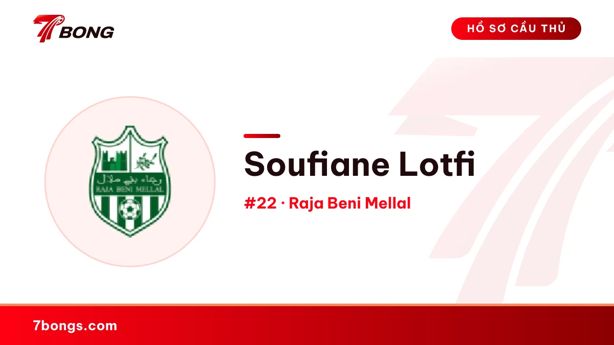 Soufiane Lotfi — Raja Beni Mellal