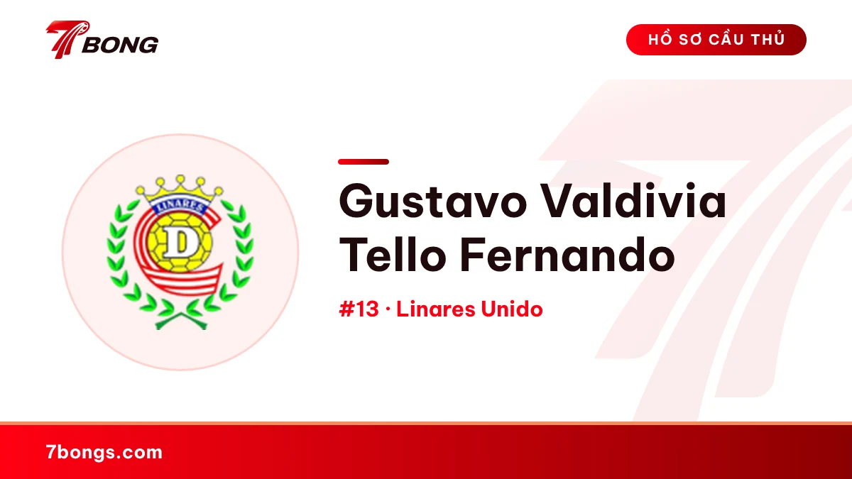 Gustavo Valdivia Tello Fernando — Linares Unido