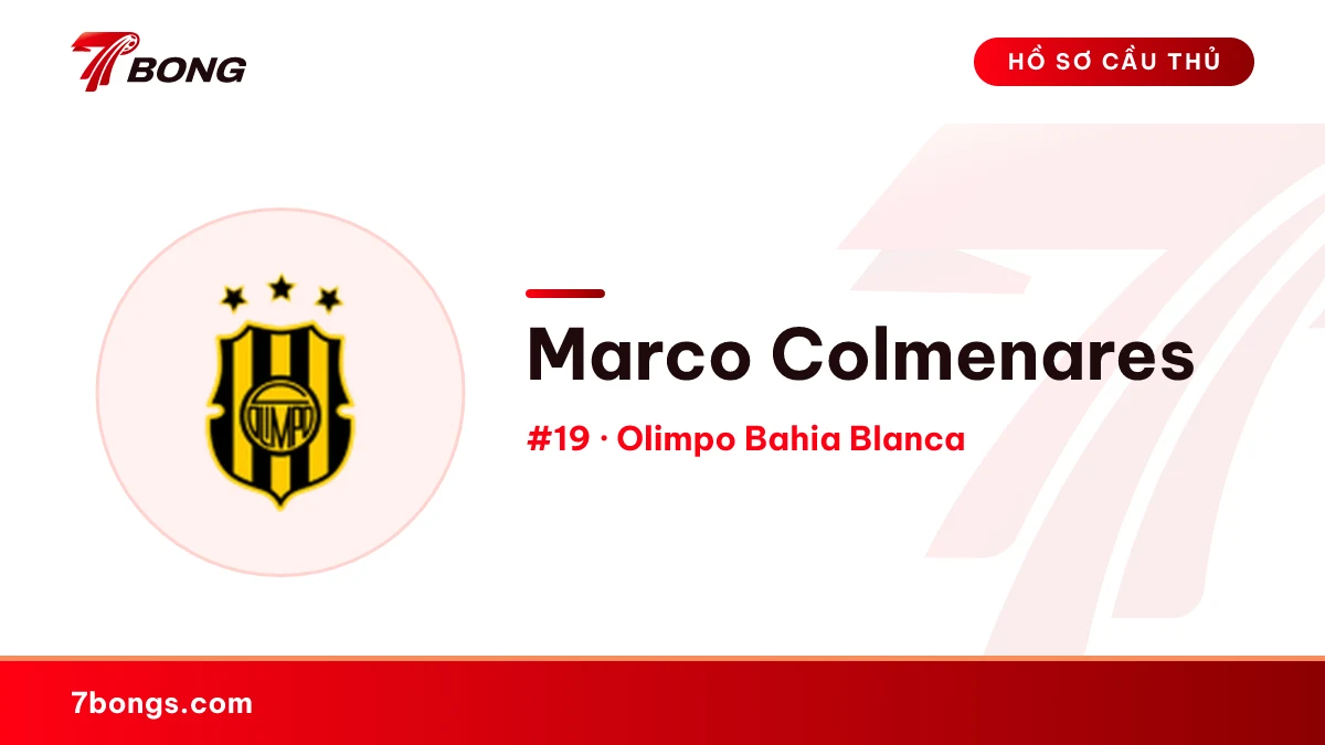 Marco Colmenares — Olimpo Bahia Blanca