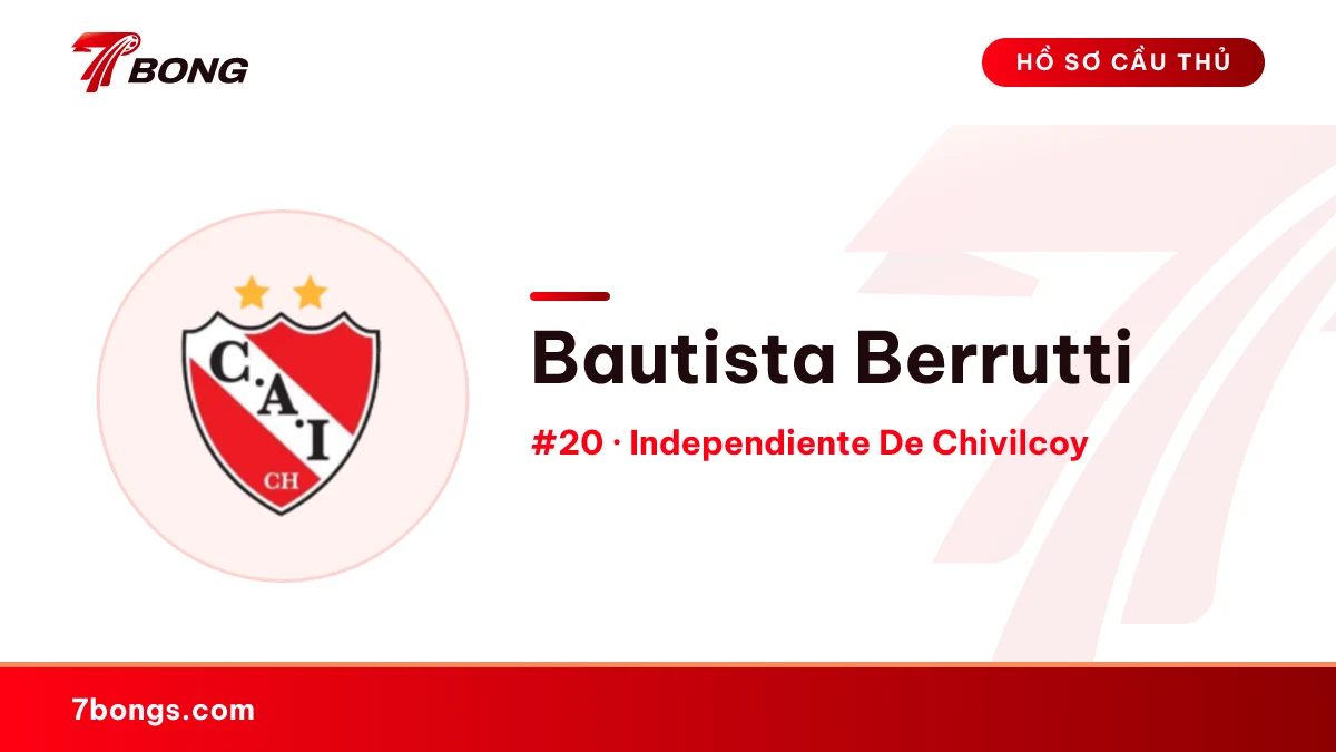 Bautista Berrutti — Independiente De Chivilcoy