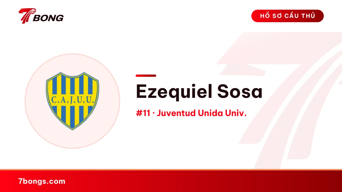 Ezequiel Sosa — Juventud Unida Univ.