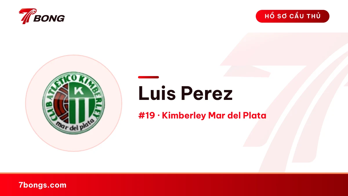 Luis Perez — Kimberley Mar del Plata