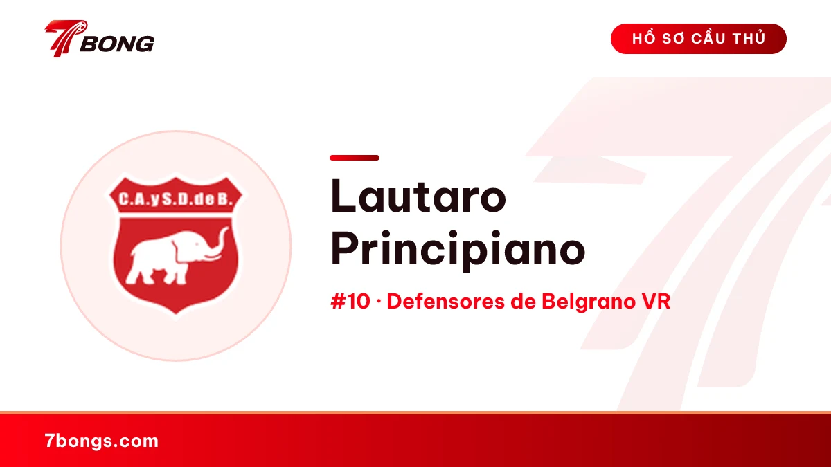 Lautaro Principiano — Defensores de Belgrano VR