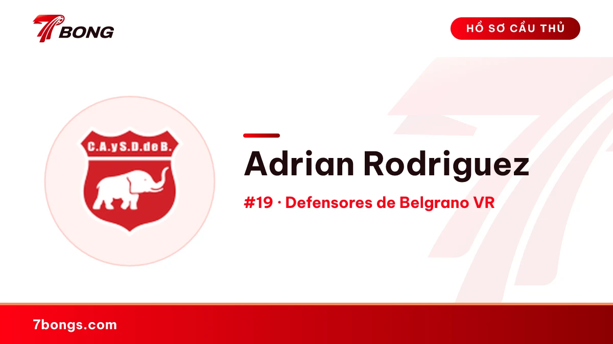 Adrian Rodriguez — Defensores de Belgrano VR