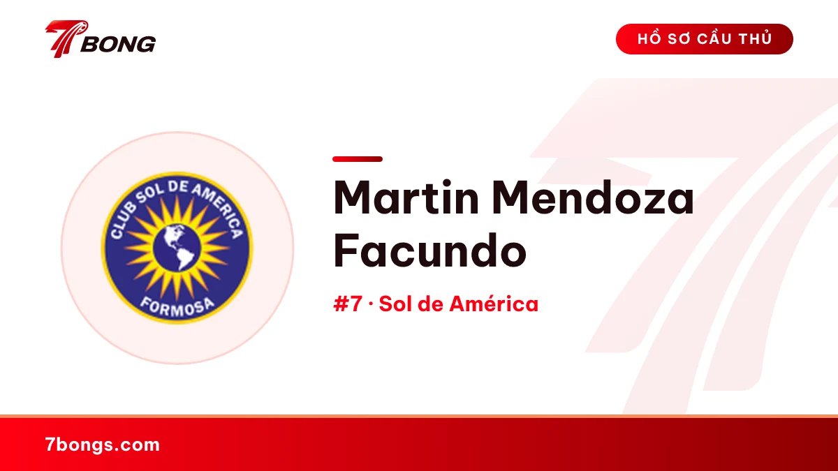 Martin Mendoza Facundo — Sol de América