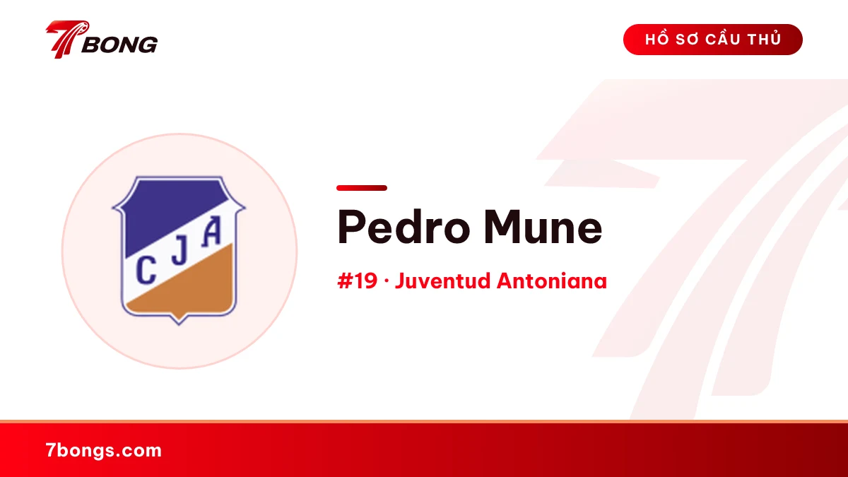 Pedro Mune — Juventud Antoniana