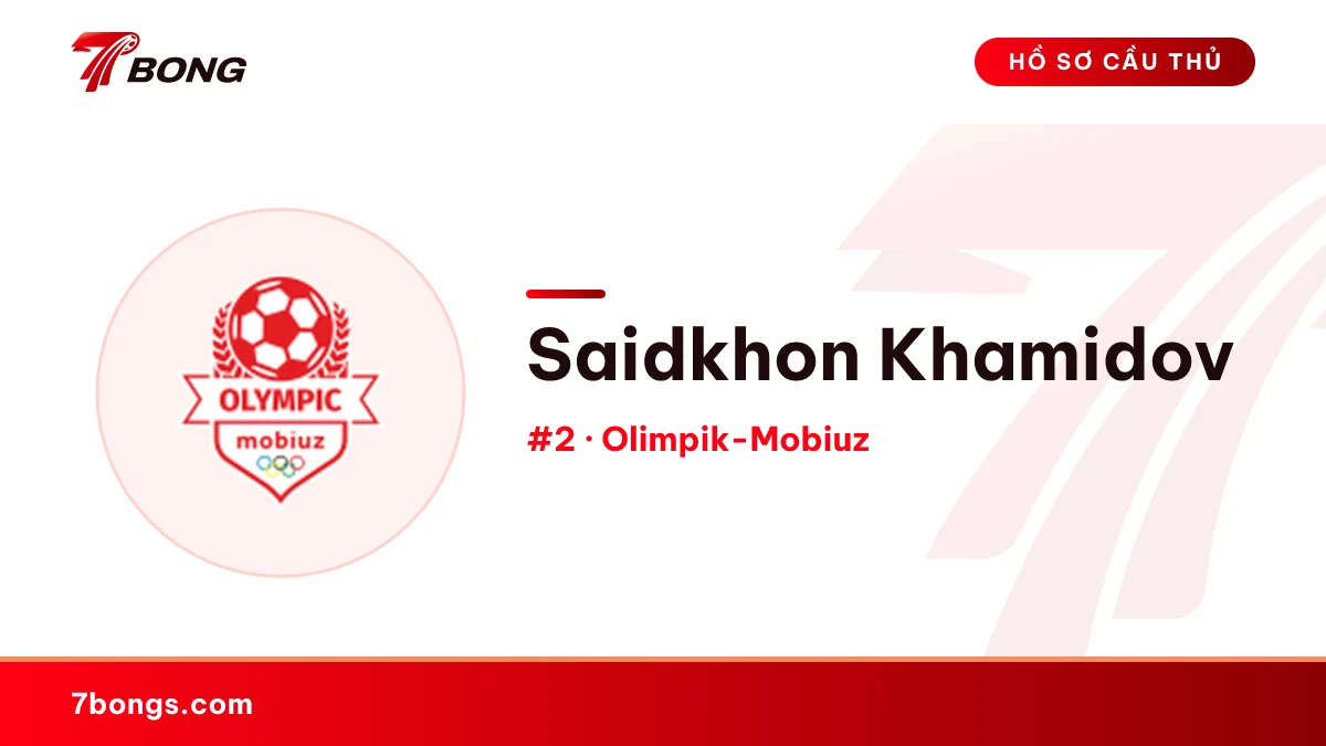 Saidkhon Khamidov — Olimpik-Mobiuz