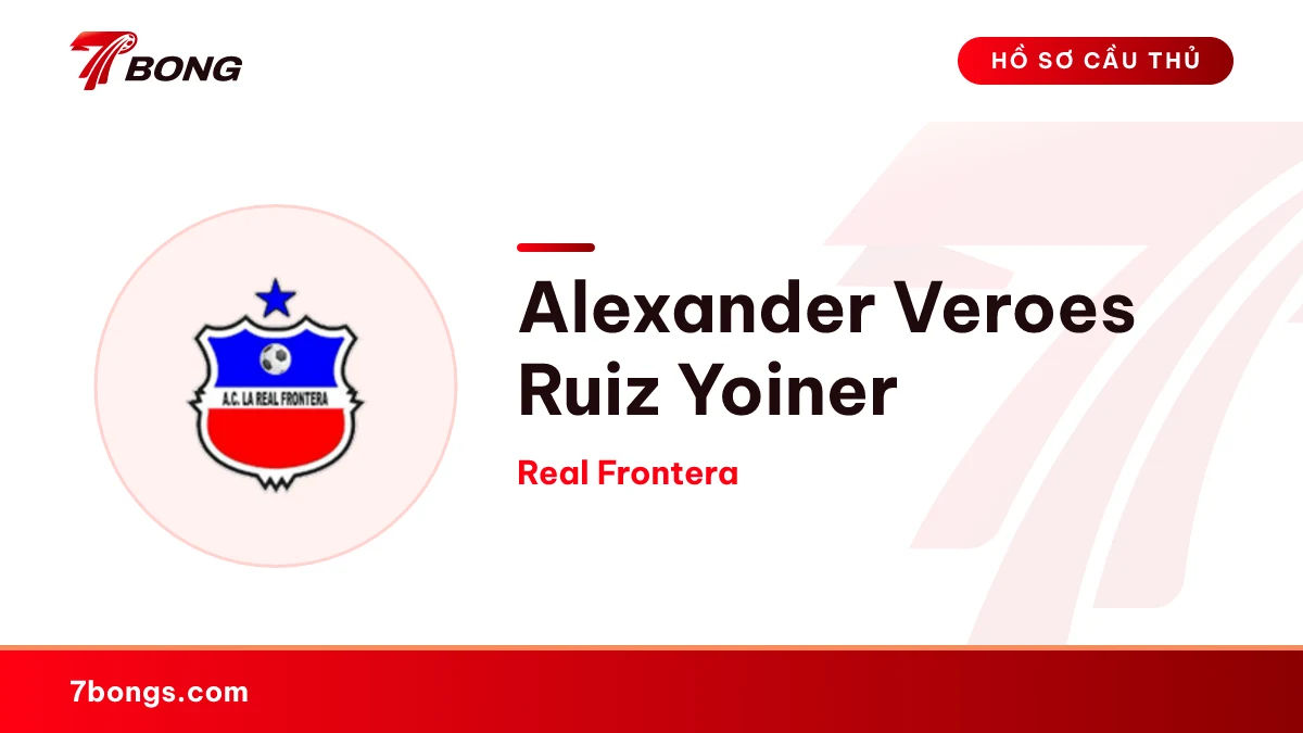 Alexander Veroes Ruiz Yoiner — Real Frontera