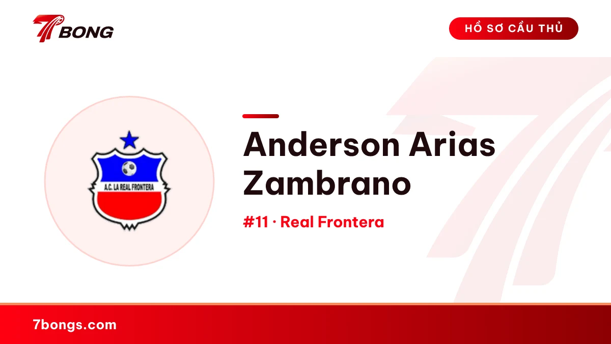 Anderson Arias Zambrano — Real Frontera