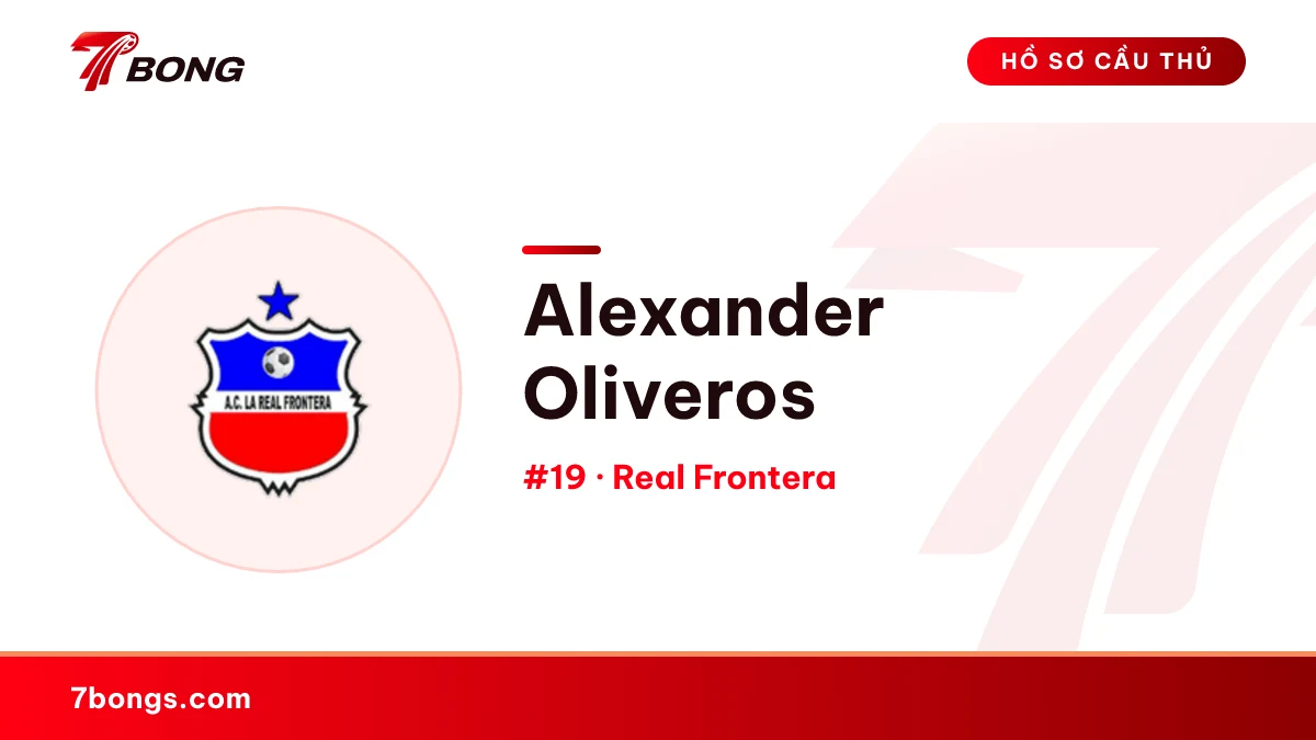 Alexander Oliveros — Real Frontera