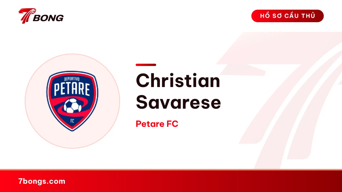 Christian Savarese — Petare FC