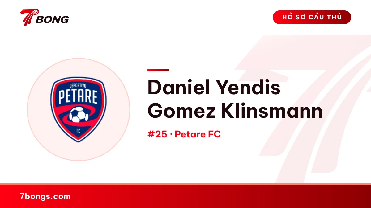 Daniel Yendis Gomez Klinsmann — Petare FC