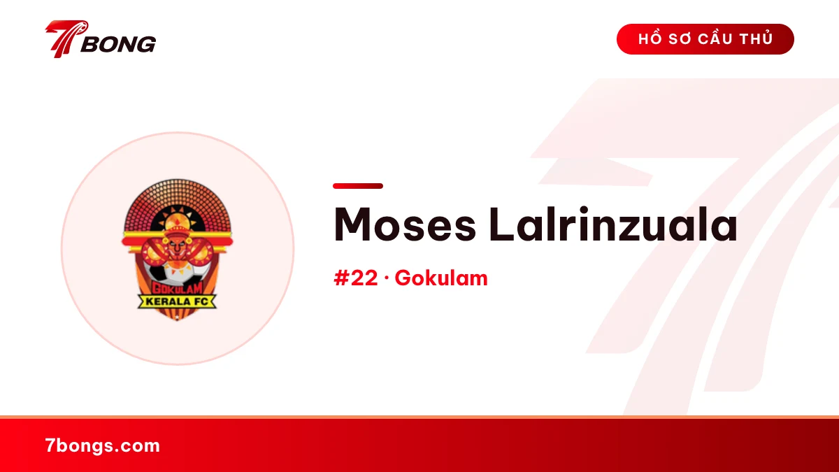 Moses Lalrinzuala — Gokulam