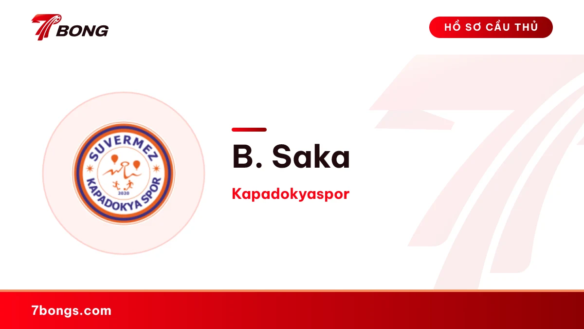 B. Saka — Kapadokyaspor