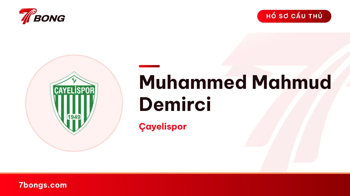 Muhammed Mahmud Demirci — Çayelispor