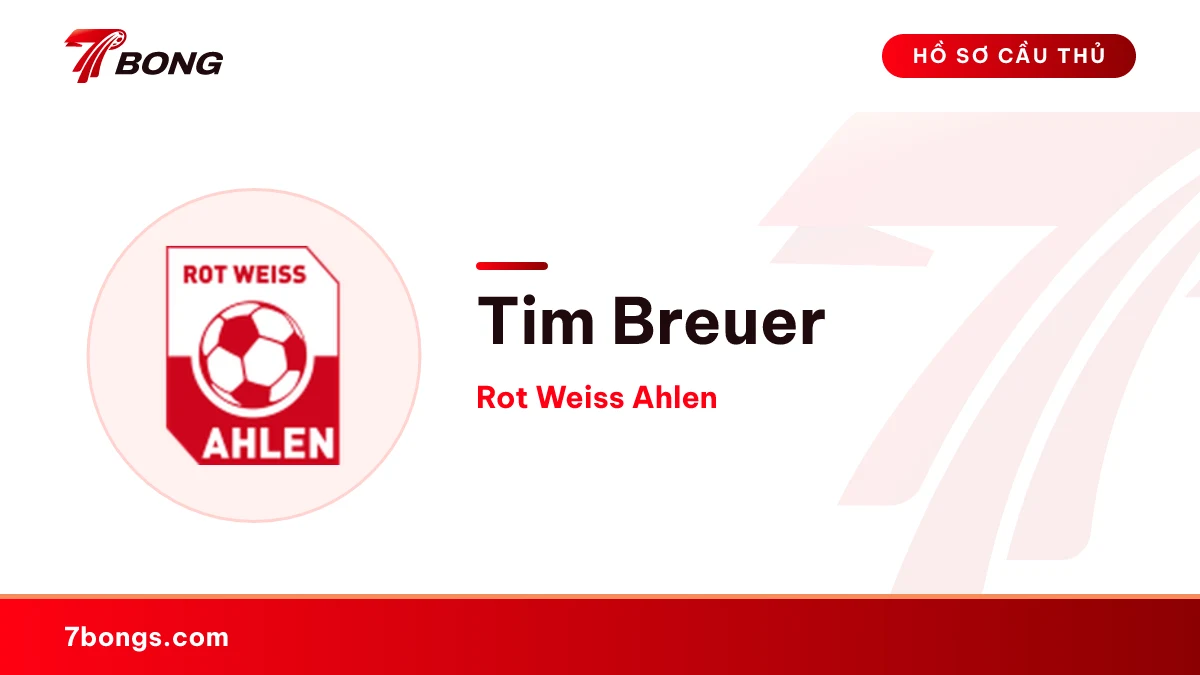 Tim Breuer — Rot Weiss Ahlen