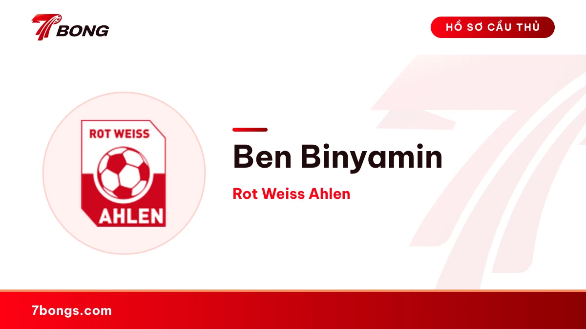 Ben Binyamin — Rot Weiss Ahlen