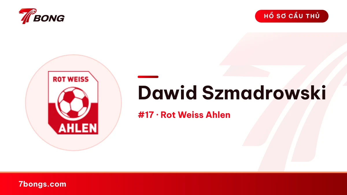 Dawid Szmadrowski — Rot Weiss Ahlen