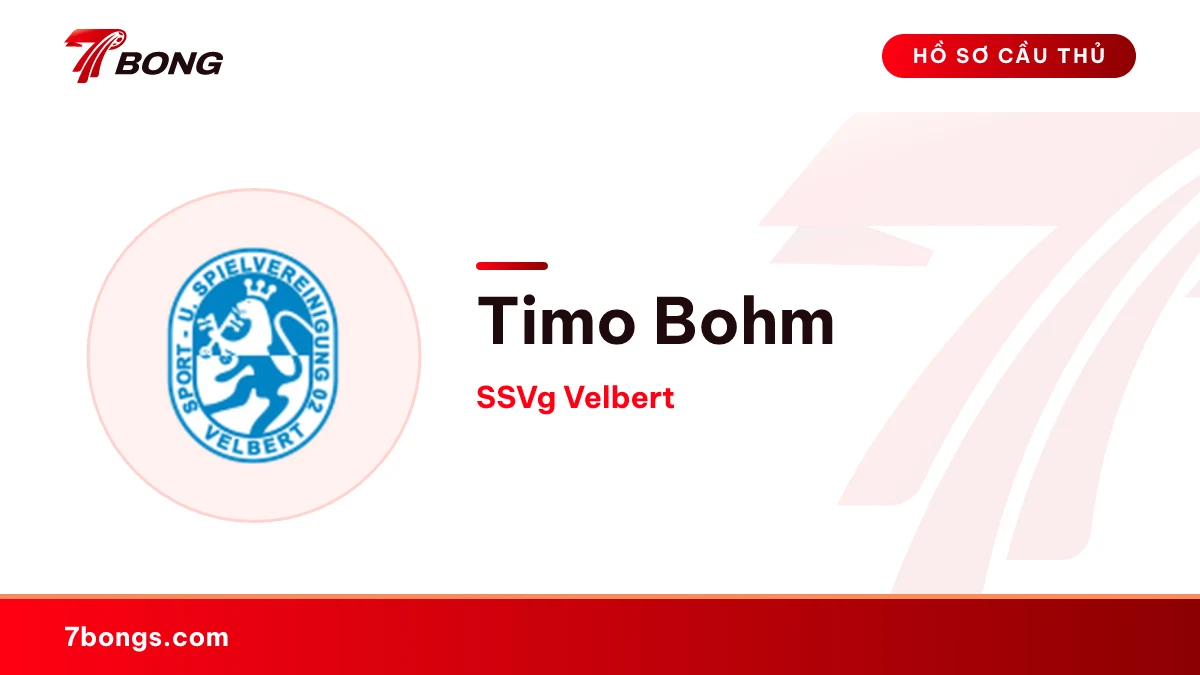 Timo Bohm — SSVg Velbert