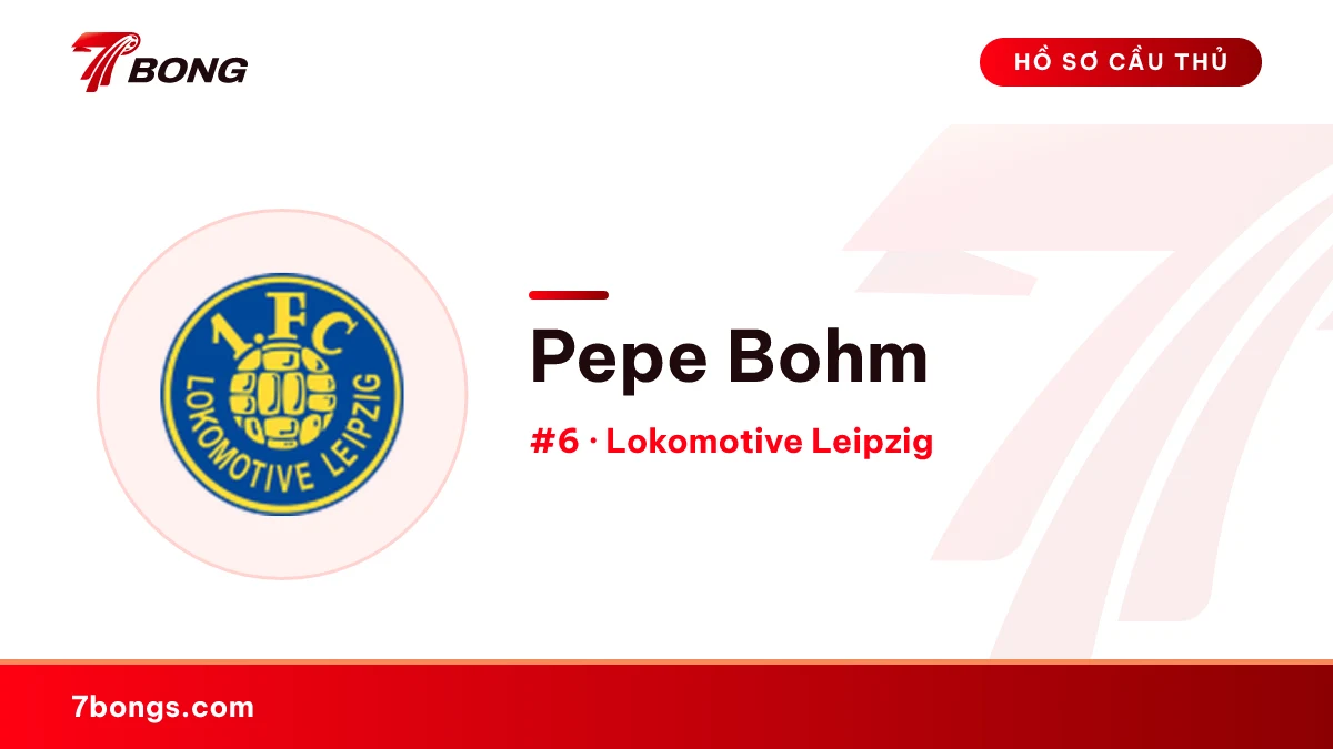 Pepe Bohm — Lokomotive Leipzig