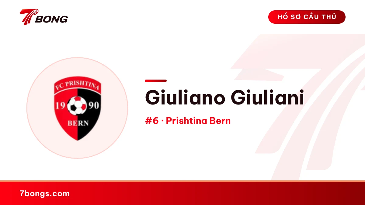 Giuliano Giuliani — Prishtina Bern