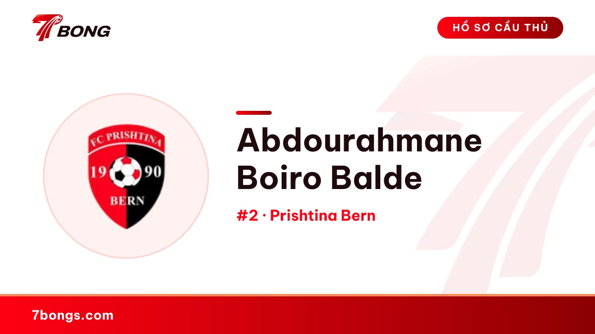 Abdourahmane Boiro Balde — Prishtina Bern